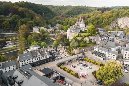 Durbuy vanuit de lucht