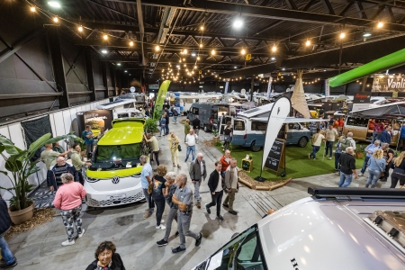 Foto van de beurshal