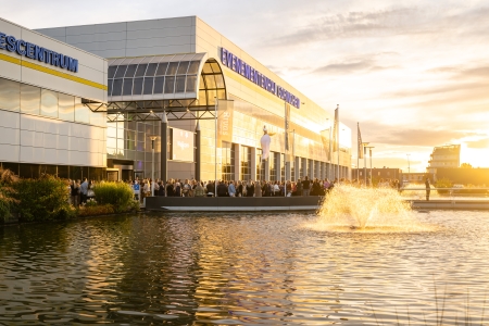 Voorzijde gebouw Evenementenhal Gorinchem