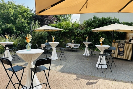 BBQ in de tuin van Leeuwenbergh