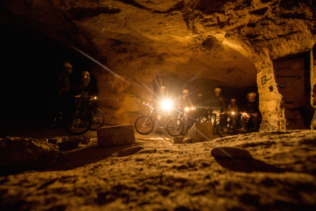 Fietsen grotten Valkenburg