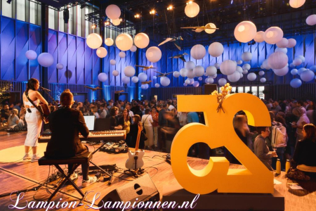 200 grote witte lampionnen event decoratie styling 