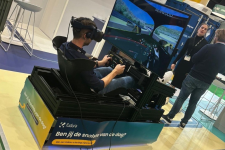VR Race Simulator beurs