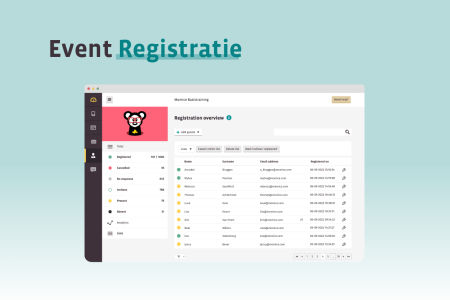 Event registratie