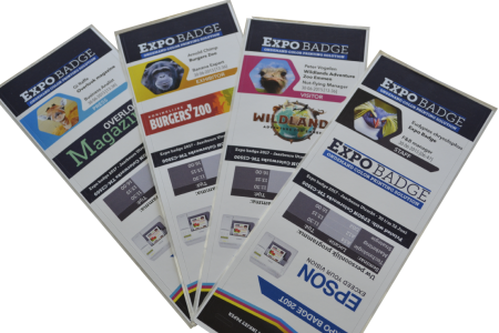 ExpoBadge sample prints