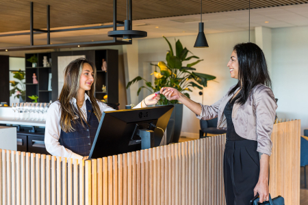 Receptie Postillion Hotel Utrecht Bunnik 
