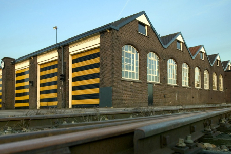 Industriële evenementenlocatie voor een congres, beurs of (bedrijfs)feest