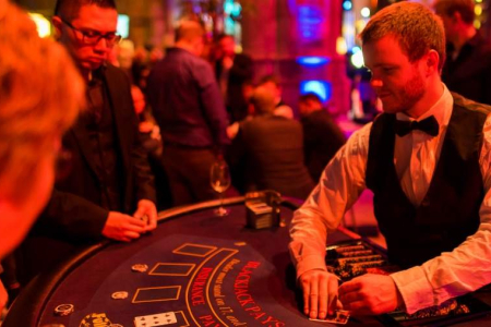 blackjack tafel huren