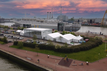 Manhattan paviljoen vaccinatiecentrum Rotterdam