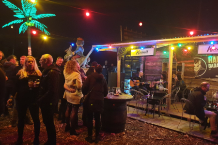 Paintball Jungle party in zomerse ambiance