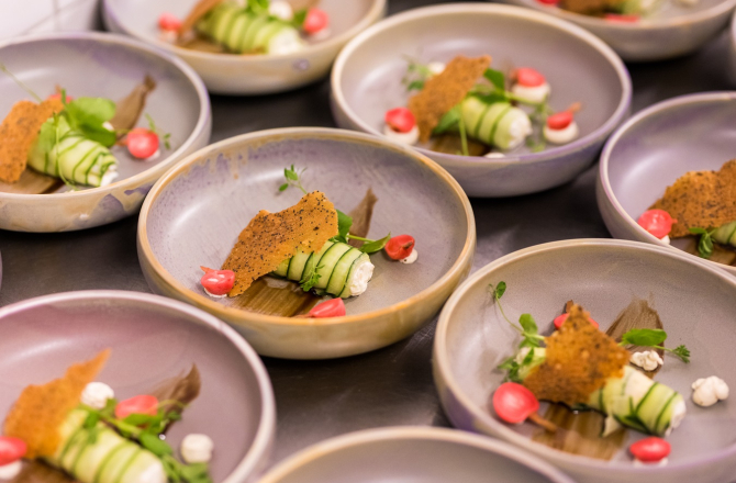 Hutten catering eten