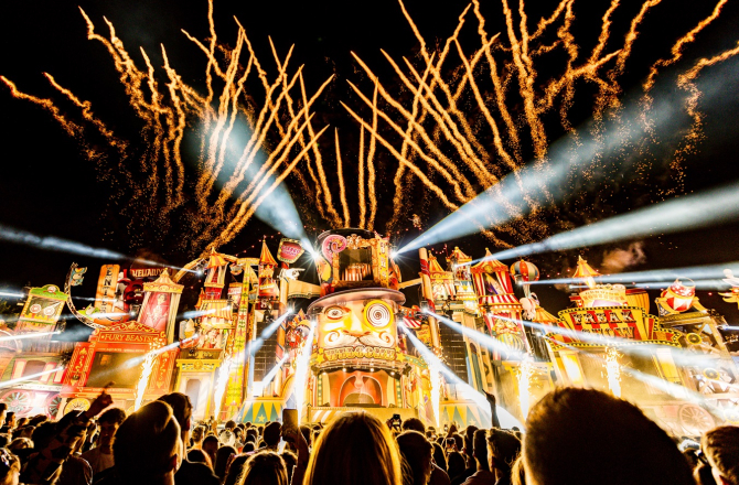 festival vuurwerk
