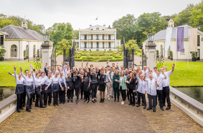Klantbeleving bij Kasteel de Vanenburg
