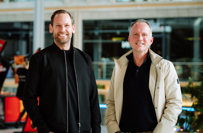 Dennis Schouten en Pim van Grieken