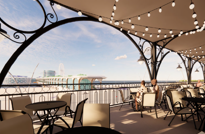 Impressie nieuwe palace promenade