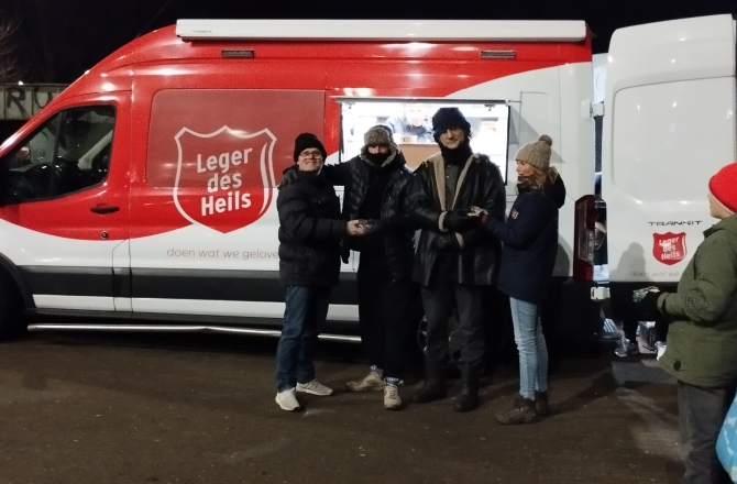 double tree hilton helpt leger des heils