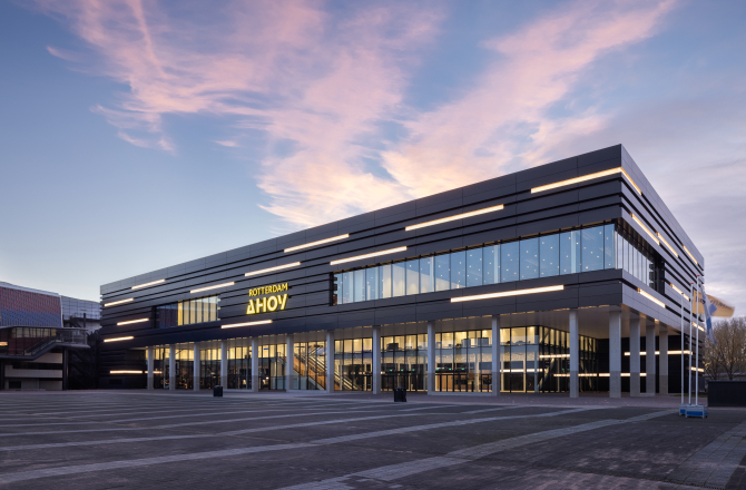 ahoy convention centre vooraanzicht