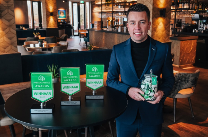 parkvakanties awards in handen 