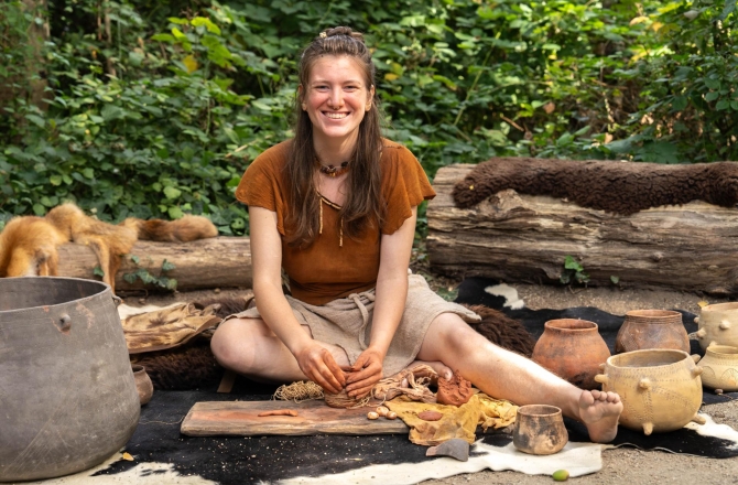 Vrouw uit prehistorie