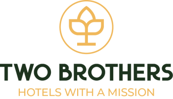 Two Brothers Hotel with a Mission logo