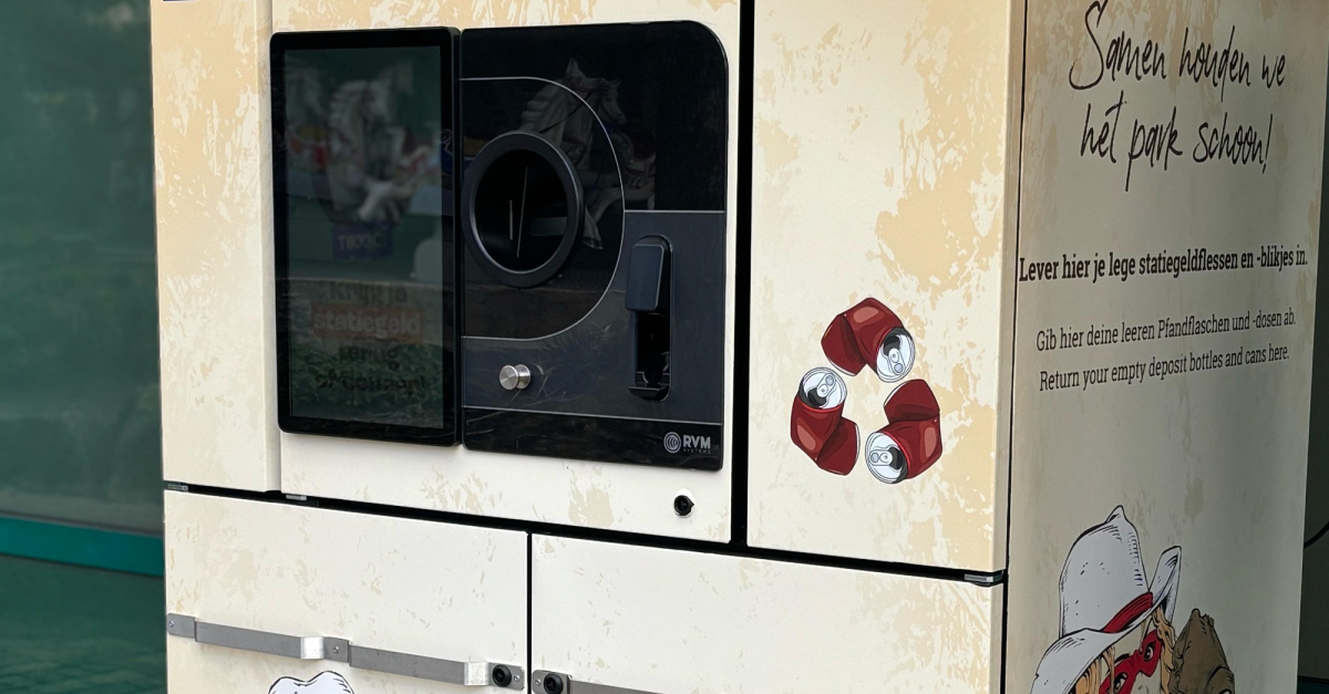 Slagharen zet stap vooruit in duurzaamheid met statiegeldmachines