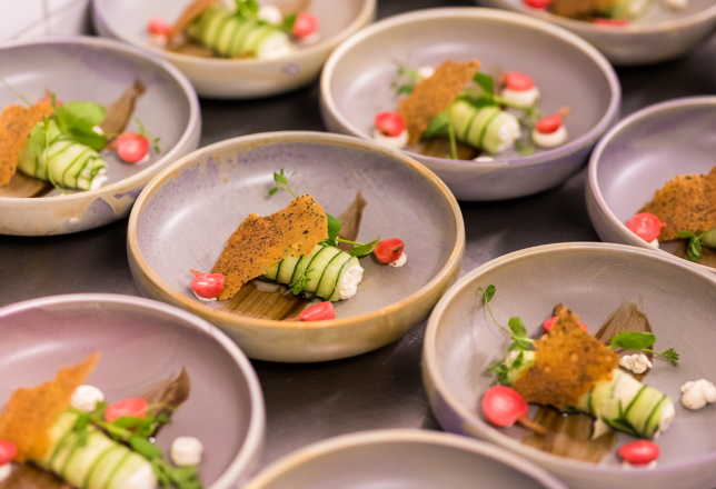 Hutten catering eten 