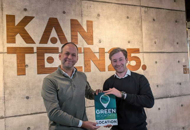 Kanteen en Greenbookings