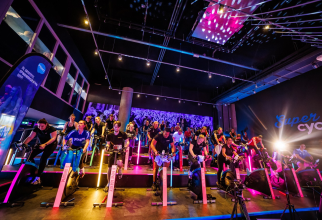 Spin for Life event
