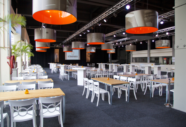 ontvangst, lunch, borrel en diner