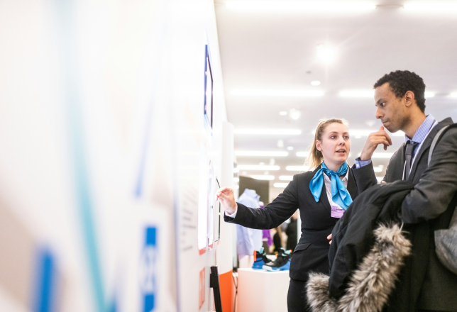 beurs publiek