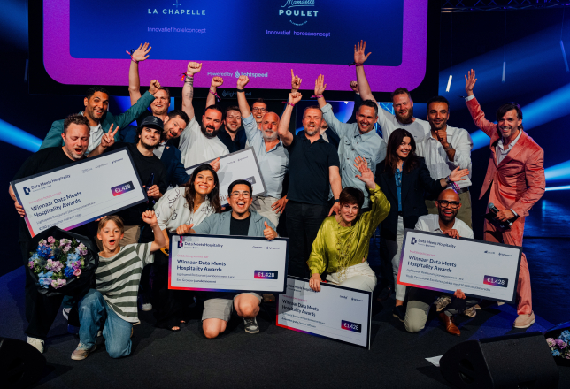 Groepsfoto Data meets Hospitality Awards