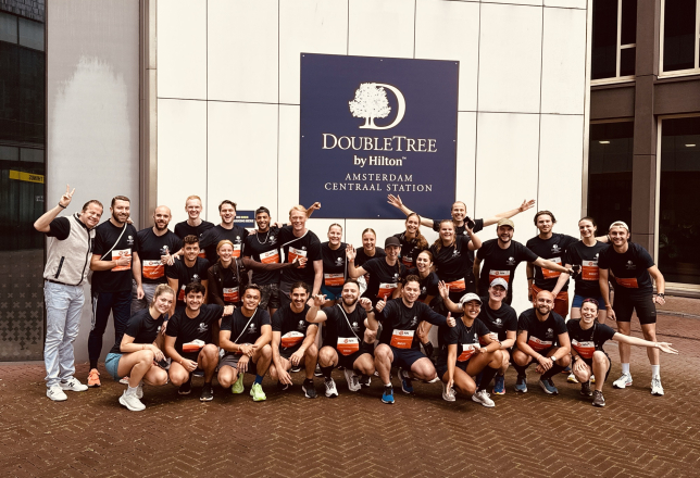 Double tree hilton amsterdam CS team 