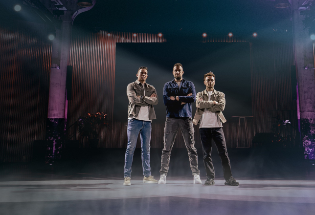 Bas Steneker: KickStart Food, Robert van den Tooren: Dutch AV & Cas van Horck: Act Eventstudios