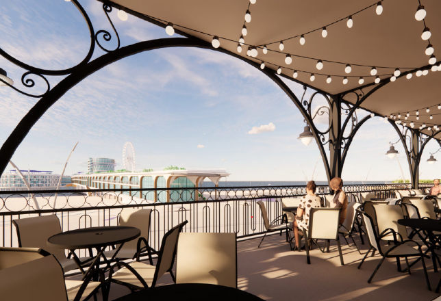 Impressie nieuwe palace promenade