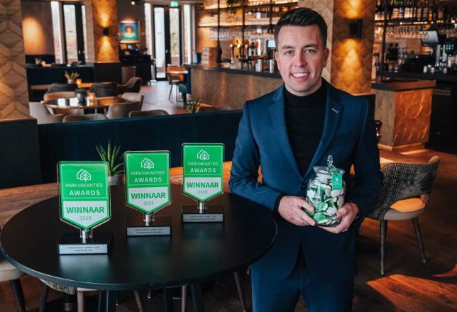 parkvakanties awards in handen 