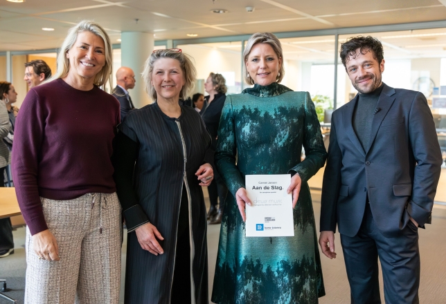 Rianne Letschert ontvangt muzikaal mandaat uit handen van BumaStemra en New Music Now