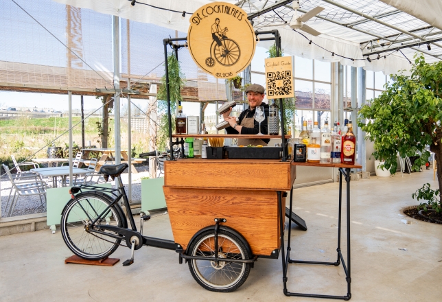Mobiele cocktailbar op locatie