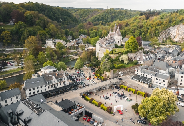 Durbuy vanuit de lucht