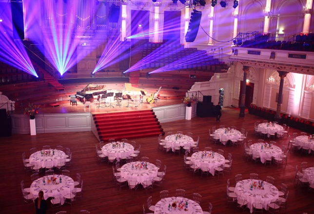 Gala avond in concertgebouw
