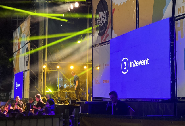 In2event scherm