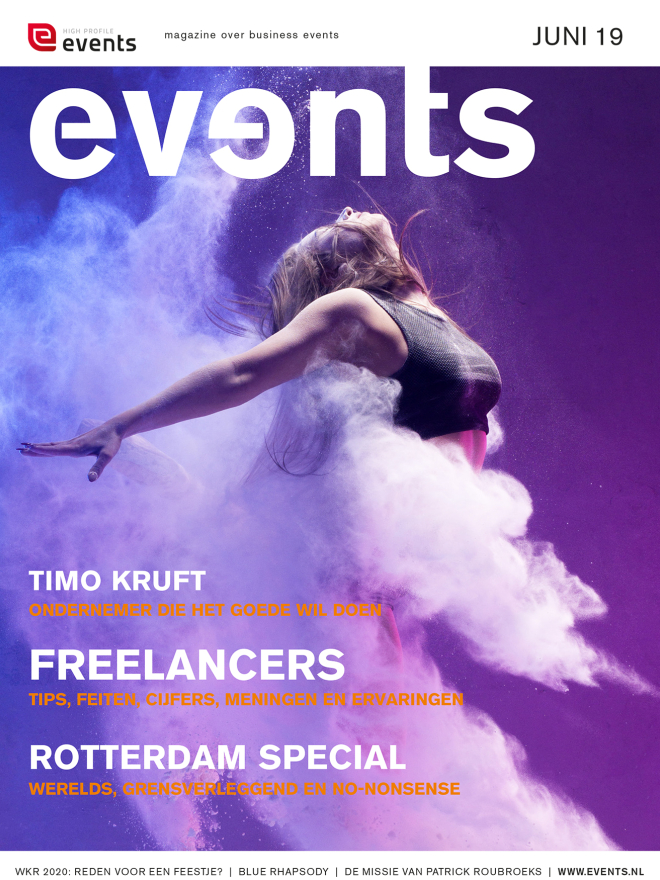 Rotterdam special, cover Events magazine 