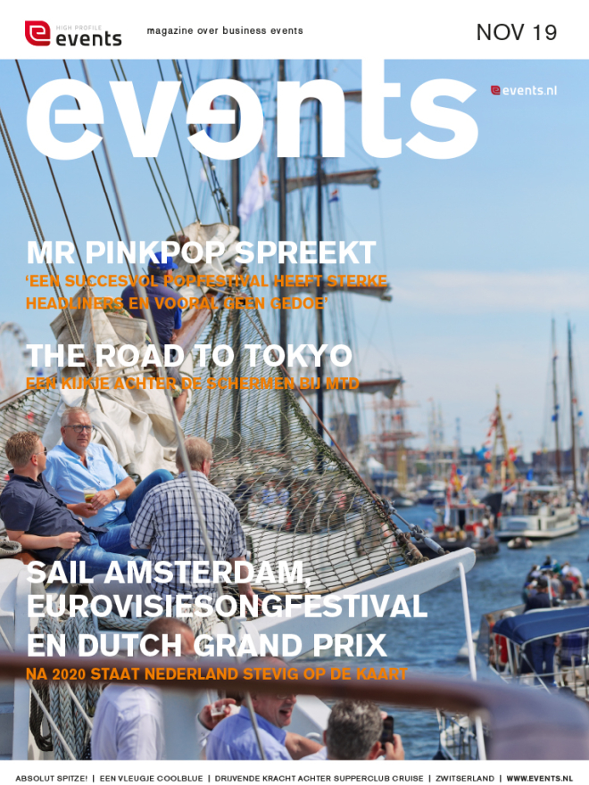 SAIL, cover Events magazine 