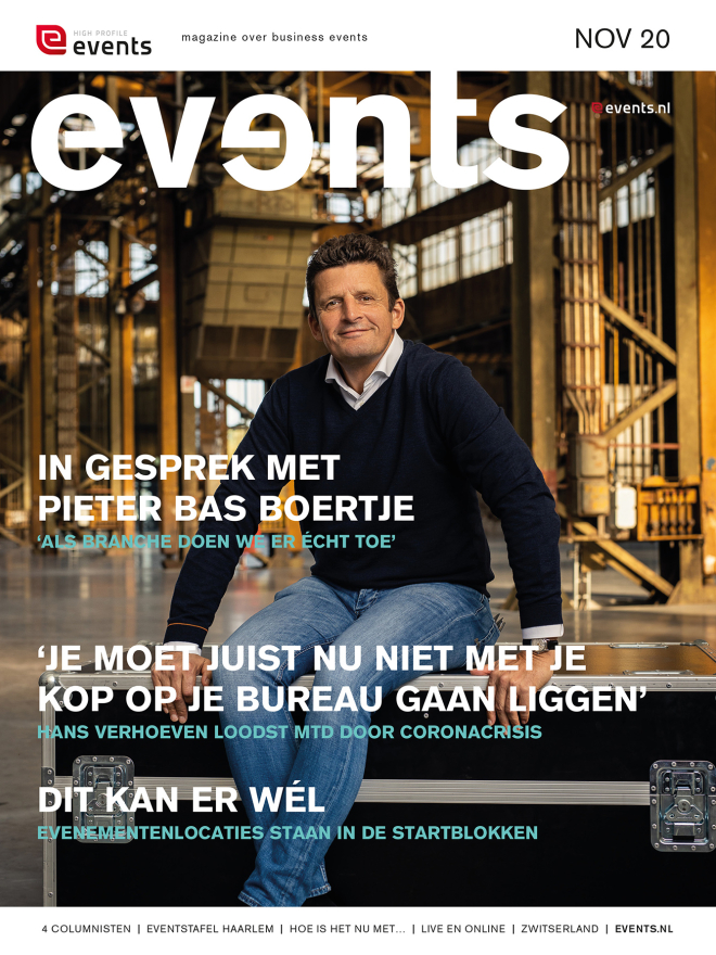 Dit kan er wel, cover Events magazine 