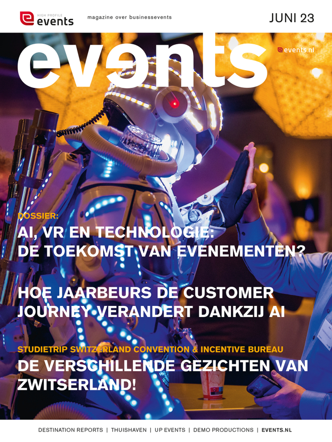 Eventtechnologie, cover Events magazine 