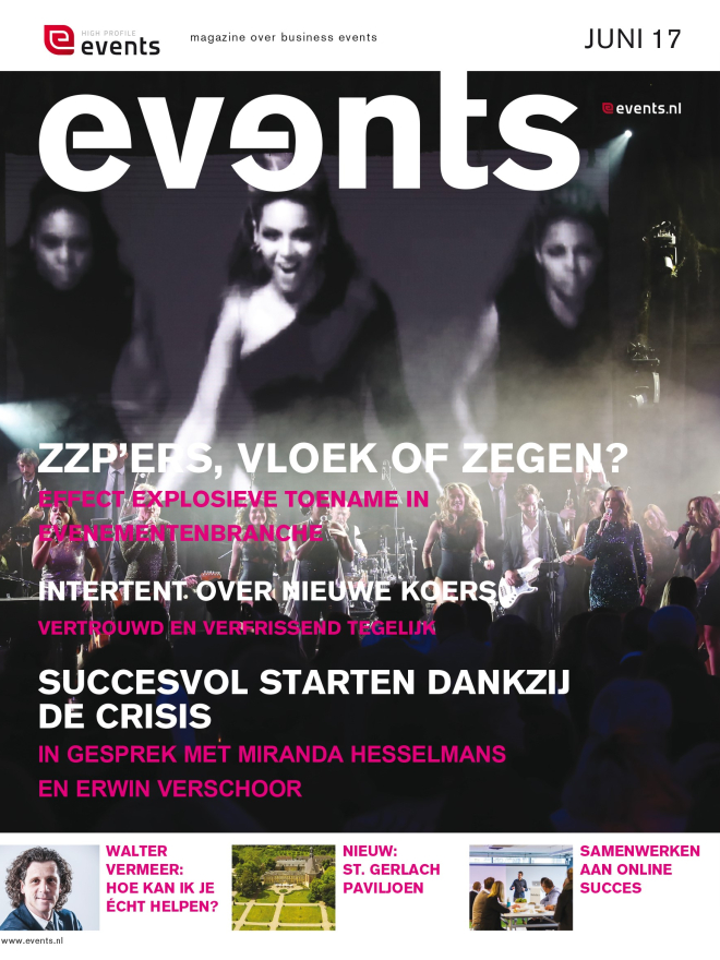 ZZP'ers, cover Events magazine 